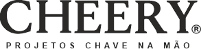 cropped Logo Cheery Chave na mao Black